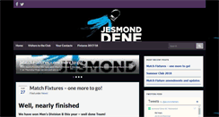 Desktop Screenshot of jesmondbadminton.org.uk